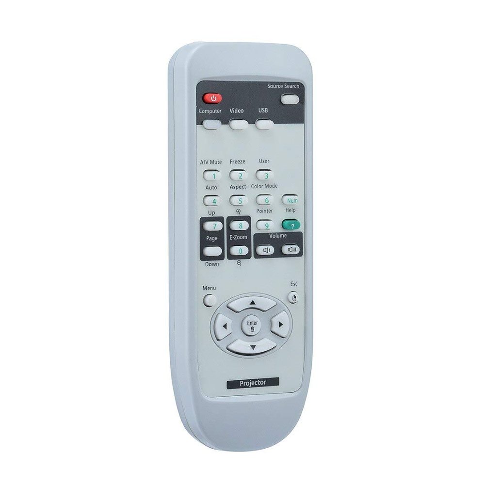 Calvas 1pc Replacement Remote Control High Grade Remote Controller For EPSON Projector EMP-7800 EMP-7850 EMP-7900 EMP-7950