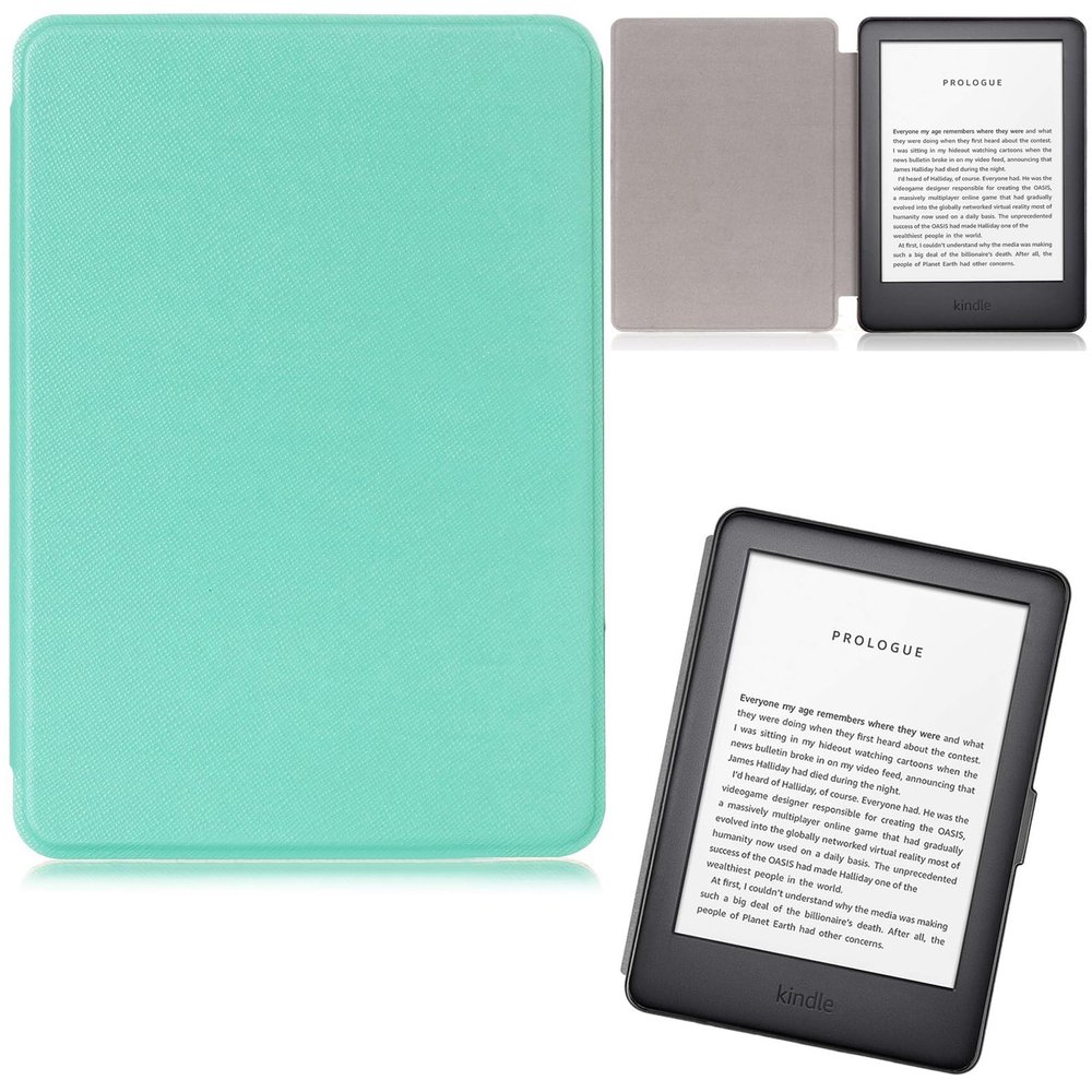 Artyond Case for Kindle (10th Generation 2019),PU Leather Slim Folio Lightweight Cover with Smart Auto Wake/Sleep Protective Case for All-New Kindle (10th Generation-2019 Release), Mint