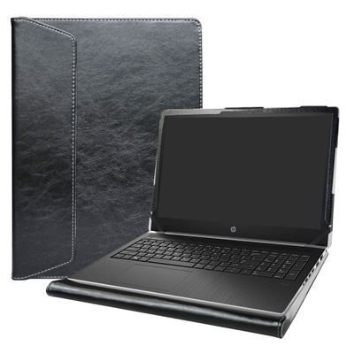 Alapmk Protective Case Cover for HP ProBook 450 G6/ ProBook 450 G7/ ProBook 455 G6/ ProBook 455R G6/ ProBook 455 G7 15.6" Laptop[Not fit ProBook 450 G5 G3 G4/455 G5 G3 G4],Black
