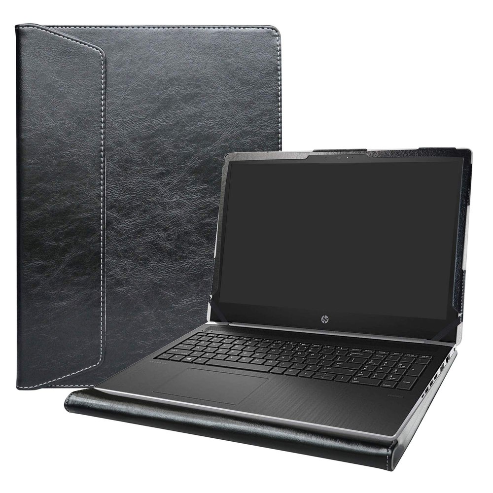 Alapmk Protective Case Cover for HP ProBook 450 G6/ ProBook 450 G7/ ProBook 455 G6/ ProBook 455R G6/ ProBook 455 G7 15.6" Laptop[Not fit ProBook 450 G5 G3 G4/455 G5 G3 G4],Black