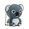 128GB Animal Koala Shape USB Flash Drive U Disk USB 2.0 Data USB Flash Disk Memory Stick Pen Drive Storage Device USB Drive External Storage Flash Disk (Gray) view 1