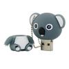 128GB Animal Koala Shape USB Flash Drive U Disk USB 2.0 Data USB Flash Disk Memory Stick Pen Drive Storage Device USB Drive External Storage Flash Disk (Gray) view 3