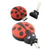 128GB Ladybug Shape Memory Stick USB Stick USB Flash Drive USB Flash Disk USB Drive PenDrive U Disk Thumb Drives PC Laptop Storage USB Disk with Chain (Red) view 1