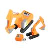 16GB Excavator Shape USB Flash Drives Memory Stick USB 2.0 Flash Drive Thumb Drive USB Drives USB Flash Disk Pen Drive U Disk PenDrive USB Disk (Orange) view 1