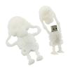 16GB Human Skeleton Shape USB 2.0 Flash Drive USB Stick Memory Stick USB Drive Flash Disk Thumb Drive Data Storage External Storage U Disk Flash Memory (White) view 1