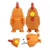 16GB Cartoon 12 Symbolic Animals USB Flash Drive U Disk USB 2.0 Data USB Flash Disk Memory Stick Pen Drive Storage Device USB Drive External Storage Flash Disk USB Disk (Chicken) view 1