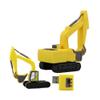 128GB Excavator Shape USB Flash Drives Memory Stick USB 2.0 Flash Drive Thumb Drive USB Drives USB Flash Disk Pen Drive U Disk PenDrive USB Disk (Yellow) view 1