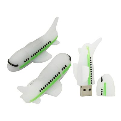 4GB Airplane Shape USB Flash Drives Pen Drive Memoria Flash Stick PenDrives USB Flash Disk Thumb Drive U Disk USB Drive USB 2.0 Pen Drive PenDrive (Green)
