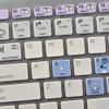 Virtual DJ New Galaxy Series Keyboard Labels Apple Size are Compatible with Apple view 1