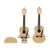 128GB Guitar Shape USB Stick USB 2.0 Flash Drives Storage Thumb Drive Memory Stick U Disk USB Drive PenDrive with Chain (Light Brown) view 1