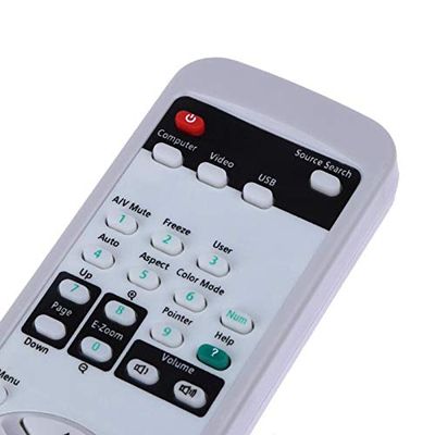 Calvas Pratical Remote Controller for EPSON Projector EMP-7800 EMP-7850 EMP-7900 EMP-7950 EMP-8300 EMP-830 EMP-835 EMP-1830 EMP-1815