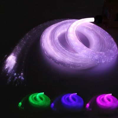 AKEPO Sparkle Flash Point Fiber Optic Light Cable with 200 Strands, 0.03in(0.75mm) 9.8ft(3m) for Sensory Light Curtain