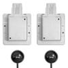 BOYO VISION BOYO VTBSD2 - Microwave Radar Blind Spot Detection System (BSD System) for Car, Truck or Van, Black, Large view 1