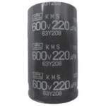 EKMS161VSN681MQ25S, Cap Aluminum Lytic 680uF 160V 20%(25.4 X 25mm) Snap-in 10mm 1840mA 3000h 105C