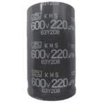 EKMS161VSN681MQ25S, Cap Aluminum Lytic 680uF 160V 20%(25.4 X 25mm) Snap-in 10mm 1840mA 3000h 105C