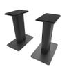 Kanto SP9 Rising Desktop Speaker Stands for Small/Medium Bookshelf Speakers & Compact/Mid-Size 2-4 Studio Monitors | 8.3" Tall | Black | Pair view 1