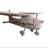 Cessna 172 Skyhawk Airplane Cover (D and Later) - White view 2