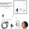 2-Pair MaximalPower Left+Right Medium Silicone Soft Earmold Ear Insert (Pink) view 3