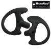 2-Pair MaximalPower Left+Right Medium Silicone Soft Earmold Ear Insert (Black) view 2