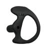 2-Pair MaximalPower Left+Right Medium Silicone Soft Earmold Ear Insert (Black) view 3