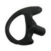 2-Pair MaximalPower Left+Right Medium Silicone Soft Earmold Ear Insert (Black) view 4