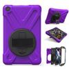 Amazon Fire HD 8 (8th/7th Generation) Case, Heavy Duty Stand Shockproof Protective Case Cover for Amazon Fire HD 8 with Built-in Stand and a Hand Grip (Purple) view 1
