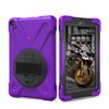 Amazon Fire HD 8 (8th/7th Generation) Case, Heavy Duty Stand Shockproof Protective Case Cover for Amazon Fire HD 8 with Built-in Stand and a Hand Grip (Purple) view 2