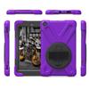 Amazon Fire HD 8 (8th/7th Generation) Case, Heavy Duty Stand Shockproof Protective Case Cover for Amazon Fire HD 8 with Built-in Stand and a Hand Grip (Purple) view 3