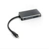 Micro SATA Cables Type C to SD-TIF Dongle with HDMI, USB 3.0, PD, and Metal Shell view 1