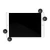 Amazon Basics Adjustable Tablet Holder for Music Stand, Secure Portable iPad Holder with 360 Degree Swivel, Fits 7-11" Screens, Black view 3