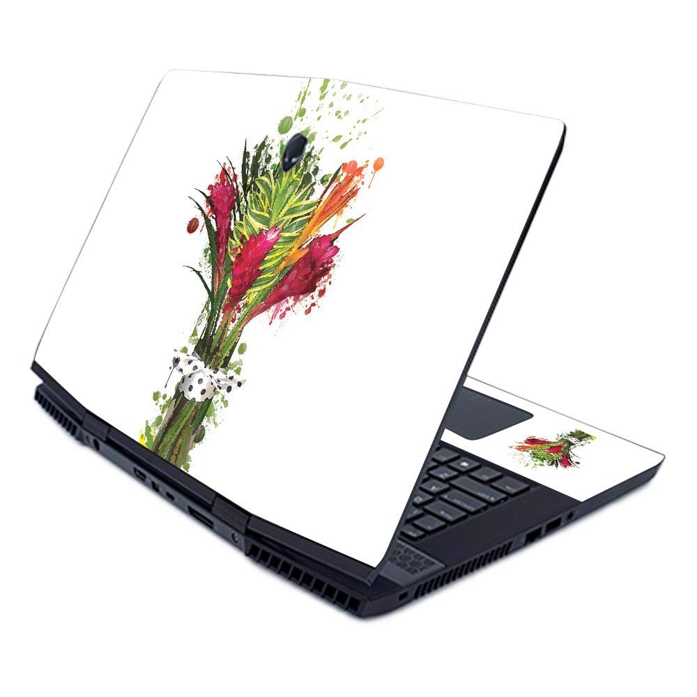 MightySkins Skin for Alienware M17 (2019) - Flora | Protective, Durable, and Unique Vinyl Decal wrap Cover | Easy to Apply, Remove, and Change Styles | Made in The USA