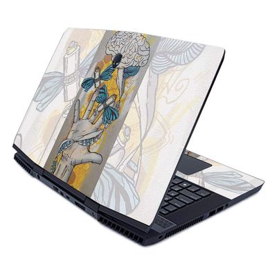 MightySkins Skin for Alienware M17 (2019) - Insane in The Brain | Protective, Durable, and Unique Vinyl Decal wrap Cover | Easy to Apply, Remove, and Change Styles | Made in The USA