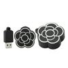 16GB Rose Shape USB 2.0 Flash Drive Memory Stick USB Flash Disk Pen Drive Thumb Drive USB Stick U Drive U Disk Flash Disk with Chain (Black) view 1