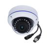 5MP 4MP 180 Degree Wide Angle Dome Security Camera HD-TVI/CVI/AHD/960H Analog 4 in 1 Super Hybrid HD CCTV Surveillance 1.7mm Fisheye Lens Outdoor/Indoor IR Day&Night Vision Home Cam view 1