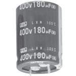 ELXM401VSN221MQ40S, Cap Aluminum Lytic 220uF 400V 20% (25.4 X 40mm) Snap-in 10mm 1140mA 7000h 105C (10 Items)