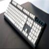 104 Keys Black White Doubleshot Backlit Keycap Key caps ANSI Layout OEM Profile for Cherry MX Mechanical Keyboard Gaming (White) view 3