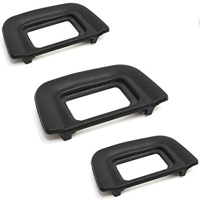 D60 D5100 DK-20 Eyepiece Eyecup Viewfinder for Nikon D5600 D5200 D5100 D5000 D3100 D70 D70S D60 D50 D40 D750 Camera, ULBTER Viewfinder Eye Cup blinkers -(3-Pack)