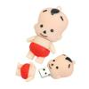 128GB Baby Shape Flash Drive USB Flash Drive Memory Stick Thum Drive USB Drive USB Flash Disk U Disk Pen Drive USB Disk Flash Memory External Storage USB Stick PenDrive (Red) view 1