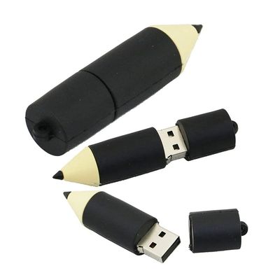 128GB Pencil Shape USB Flash Drives Pen Drive Memoria Flash Stick PenDrives USB Flash Disk Thumb Drive U Disk USB Drive USB 2.0 Pen Drive PenDrive (Black)