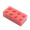 128GB Building Blocks Shape USB 2.0 Flash Drive USB Flash Drive PenDrive Memorias USB Memory Stick USB Drive USB Flash Disk Thumb Drive U Disk Pen Drive USB Stick (Red) view 2