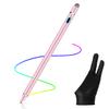 AICase Stylus Pens for Touch Screens, 1.45mm High Precision and Sensitivity Point IPad Pencil Fine Point Active Smart Digital Pen for Tablet Work at iOS and Android Touch Screen (Rose Gold Pink) view 1
