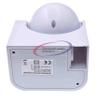 AC 220 V-240 V 180 grados al aire Libre IP44 seguridad PIR Sensor de movimiento infrarrojo Detector de movimiento interruptor mx. 12 m 50Hz 3-2000LUX view 4