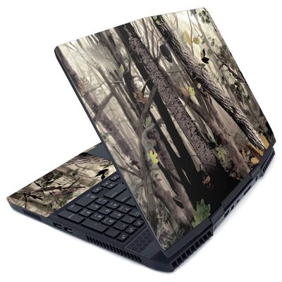 MightySkins Skin for Alienware M15 (2019) - Tree Camo | Protective, Durable, and Unique Vinyl Decal wrap Cover | Easy to Apply, Remove, and Change Styles | Made in The USA