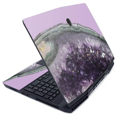 MightySkins Skin for Alienware M15 (2019) - Amethyst Agate | Protective, Durable, and Unique Vinyl Decal wrap Cover | Easy to Apply, Remove, and Change Styles | Made in The USA