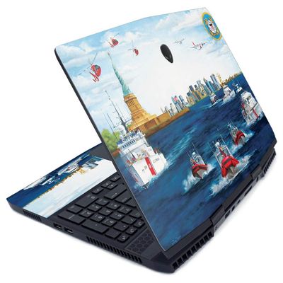 MightySkins Skin for Alienware M15 (2019) - Standing Watch | Protective, Durable, and Unique Vinyl Decal wrap Cover | Easy to Apply, Remove, and Change Styles | Made in The USA
