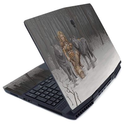 MightySkins Skin for Alienware M15 (2019) - Midnight Watch | Protective, Durable, and Unique Vinyl Decal wrap Cover | Easy to Apply, Remove, and Change Styles | Made in The USA