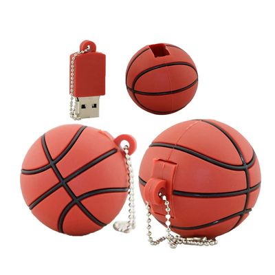 128GB Ball Shape USB Flash Drives Pen Drive Memoria Flash Stick PenDrives USB Flash Disk Thumb Drive U Disk USB Drive USB 2.0 Pen Drive PenDrive (Basketball)