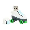 32GB Roller Skates Shape Flash Drive USB Flash Drive Memory Stick Thum Drive USB Drive USB Flash Disk U Disk Pen Drive USB Disk Flash Memory External Storage USB Stick PenDrive (Green) view 3