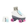 4GB Roller Skates Shape Flash Drive USB Flash Drive Memory Stick Thum Drive USB Drive USB Flash Disk U Disk Pen Drive USB Disk Flash Memory External Storage USB Stick PenDrive (Pink) view 3