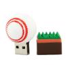 128GB Ball Shape USB Flash Drive U Disk USB 2.0 Data USB Flash Disk Memory Stick Pen Drive Storage Device USB Drive External Storage Flash Disk (Baseball) view 3